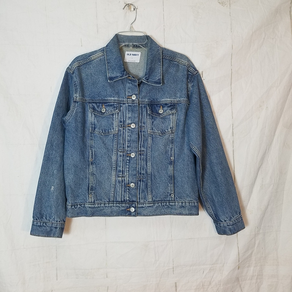 Old Navy Classic Blue Jean Jacket
